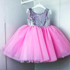 Beenistic fancy net and raw silk frock for baby girls with cancan from 0-10 years