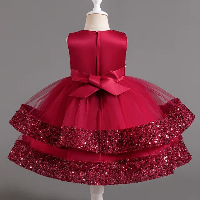 double layer barbie frock by zeeniastic